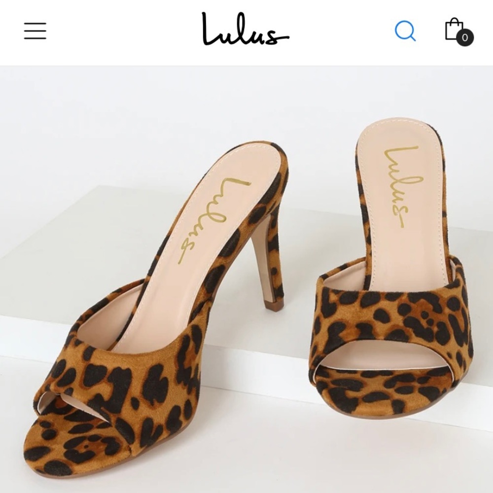 Lulu’s leopard heels